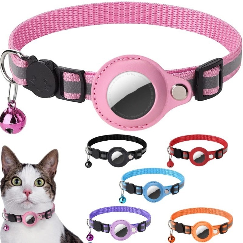 Pet Gps Tracker Collar - Untuk Apple casing Airtag kerah kucing