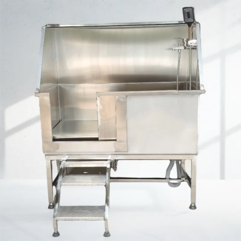 Pet Supplies Wash Station - Bak Mandi Anjing Profesional dari Baja