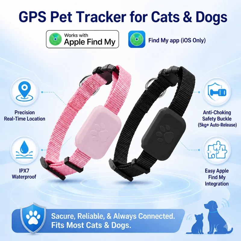 Pet Gps Tracker Collar - Pelacak GPS Hewan Peliharaan Jarak Jauh