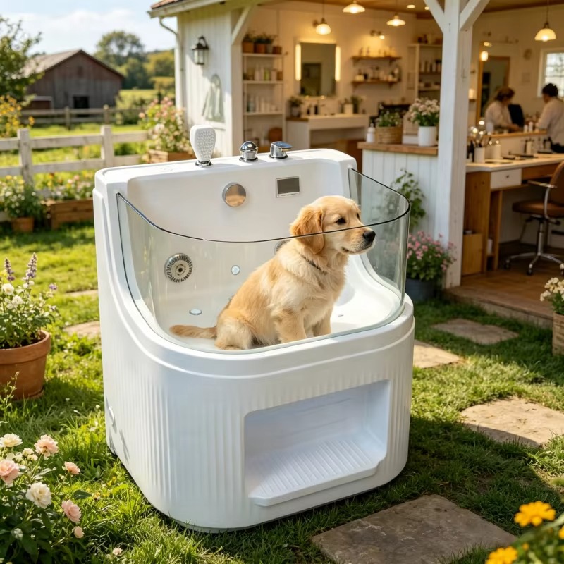 Pet Supplies Wash Station - Bak Mandi Spa Hewan Peliharaan Mini,