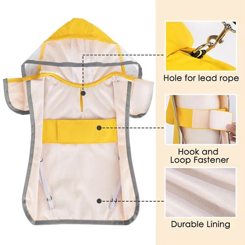 Jas Hujan Anjing Reflektif Cus - Dog Raincoat ulasan dan harga