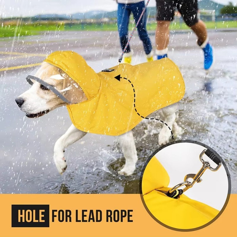 Jas Hujan Anjing Reflektif Cus - Dog Raincoat ulasan dan harga