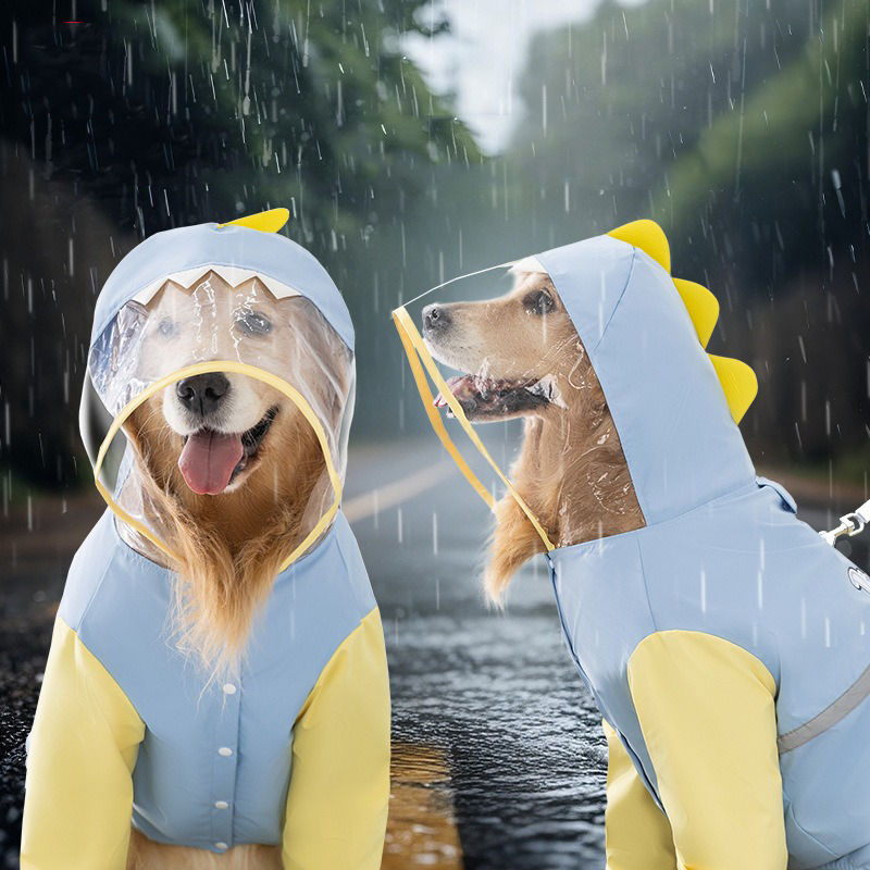 Jas Hujan Dinosaurus Anjing Be - Dog Raincoat ulasan dan harga