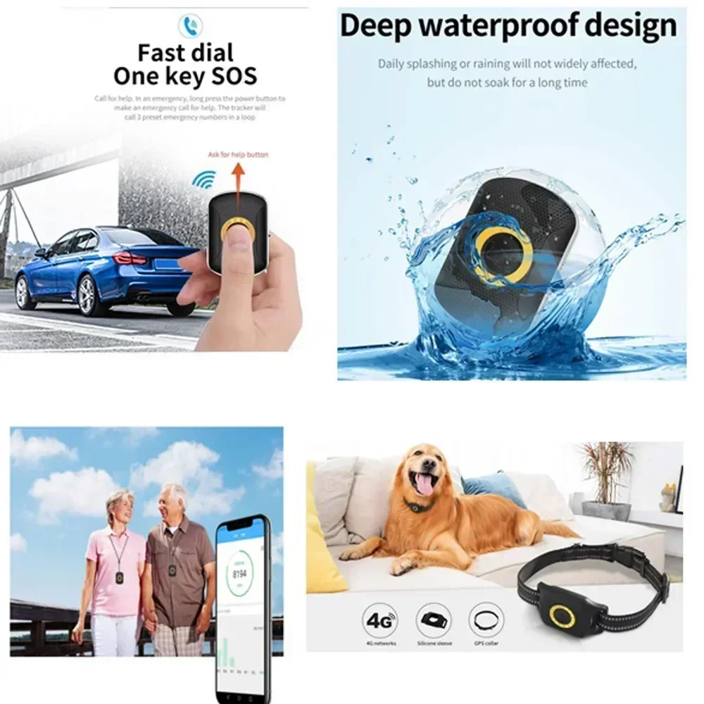 Pelacak GPS 4G Tahan Air Pelac - Pet Gps Tracker Collar ulasan dan harga