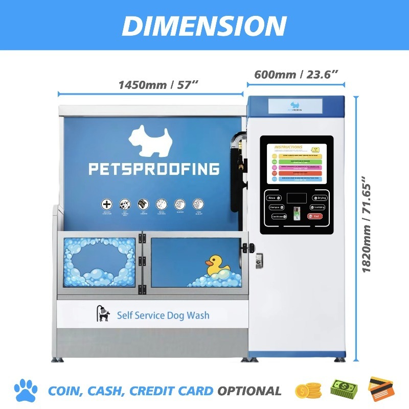 Stasiun Cuci Anjing Otomatis B - Pet Supplies Wash Station ulasan dan harga