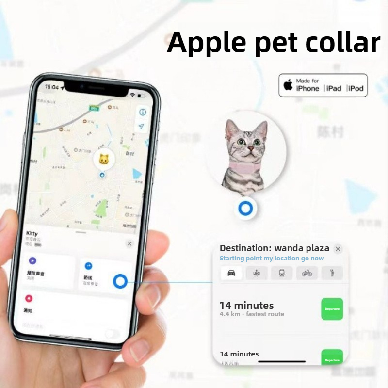 Pelacak GPS Bluetooth Hewan Pe - Pet Gps Tracker Collar ulasan dan harga